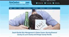 Desktop Screenshot of paincentersflorida.com